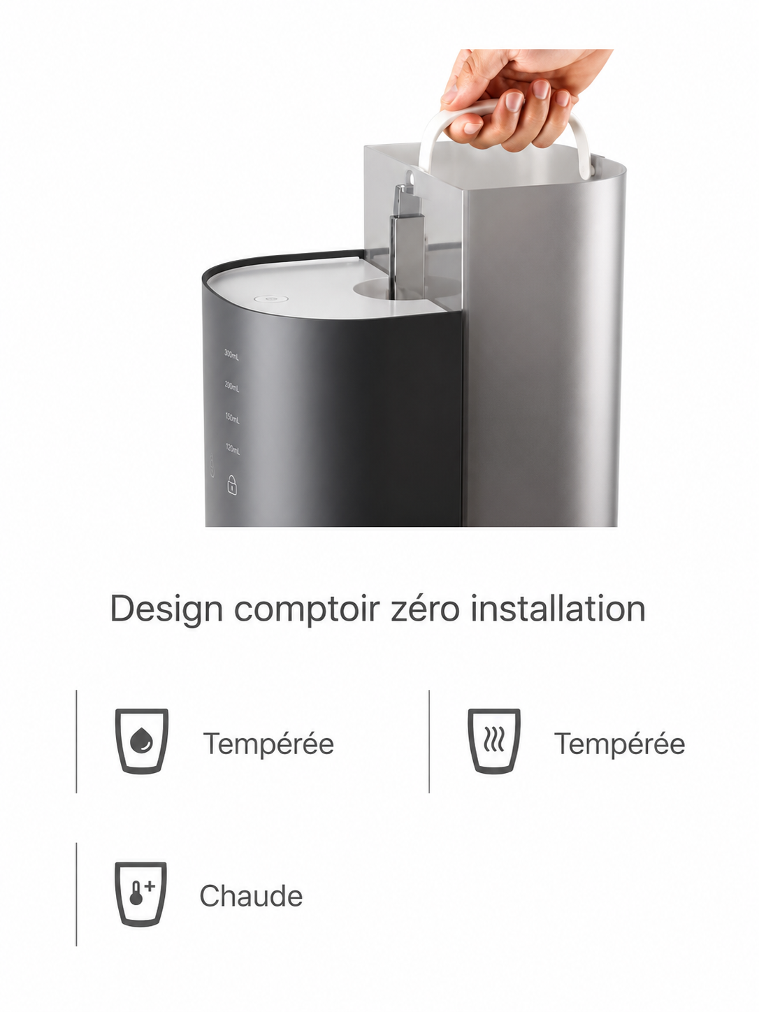 osmoseur de comptoir ecosoft Ray